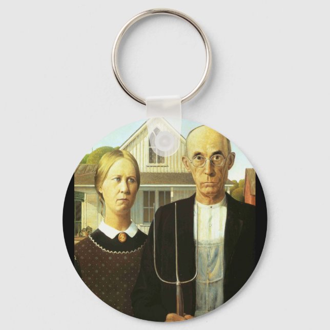 American Gothic Schlüsselanhänger (Vorderseite)