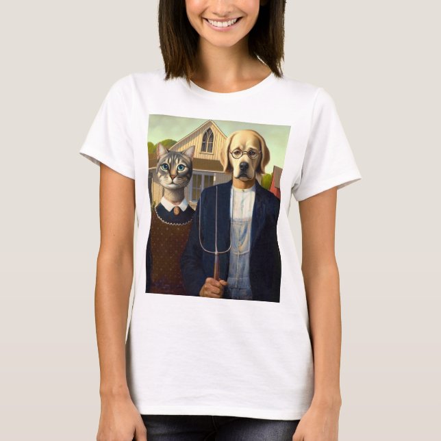 American Gothic T-Shirt (Vorderseite)