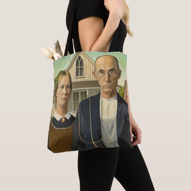 American Gothic-Taschentasche (Von Nahem)