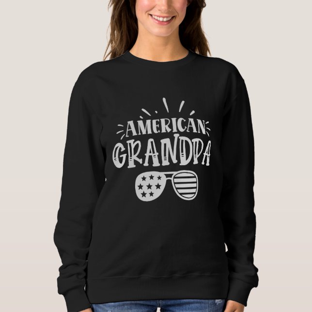 American Grandpa  Grandpa Sweatshirt (Vorderseite)