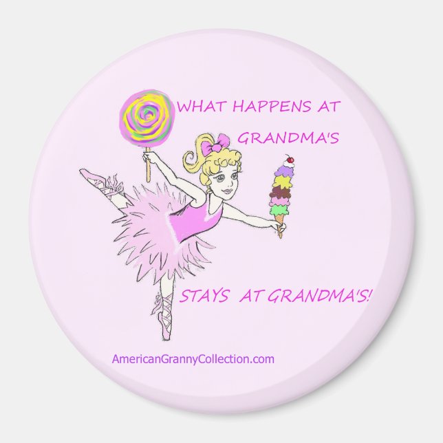 American Granny Magnet (Vorne)