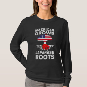American Groots Japanisch Roots Japan USA Japanisc T-Shirt