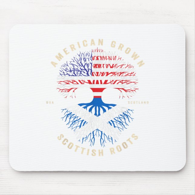 American Groots with Scottish Roots - The My DNA S Mousepad (Vorne)