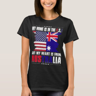 American Grow Australian American aus Australien T-Shirt