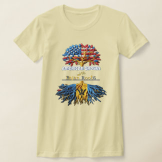 American Grown - Bajan Roots Womens T - Shirt