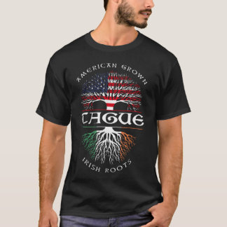 American Grown Irish Roots TAGUE T-Shirt