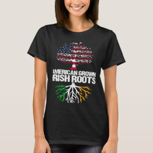 American Grown Irish Roots USA Irland T-Shirt