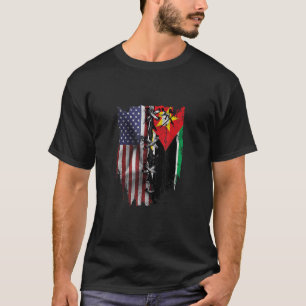 American Grown Mosambik Roots USA Mosambik Fla T-Shirt