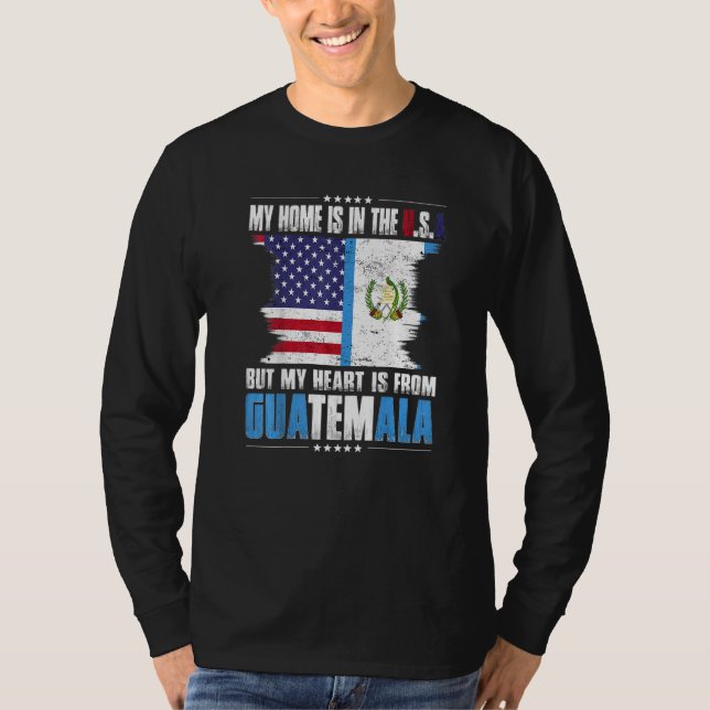 American Grown Patriot Guatemalan American from Gu T-Shirt (Vorderseite)