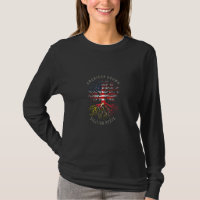 American Grown Sicilian Roots Usa Sicily Flag Heri