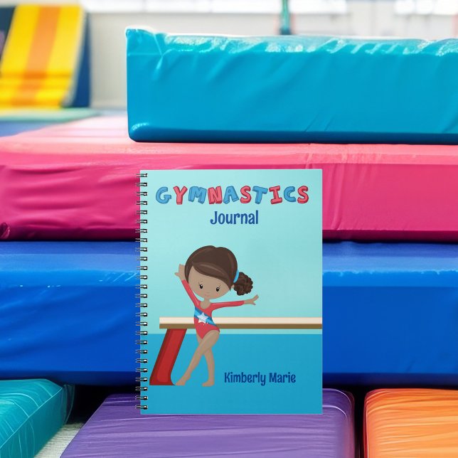 American Gymnastics Girl Niedlich Custom Notizblock (Von Creator hochgeladen)