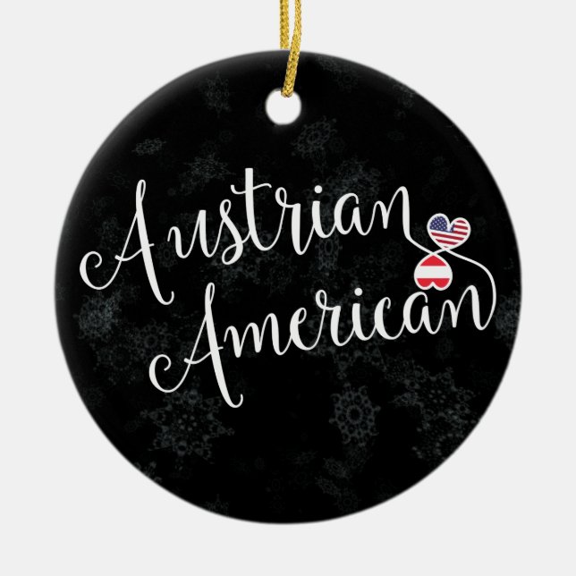 American Hearts Weihnachtsbaum Ornament (Vorne)
