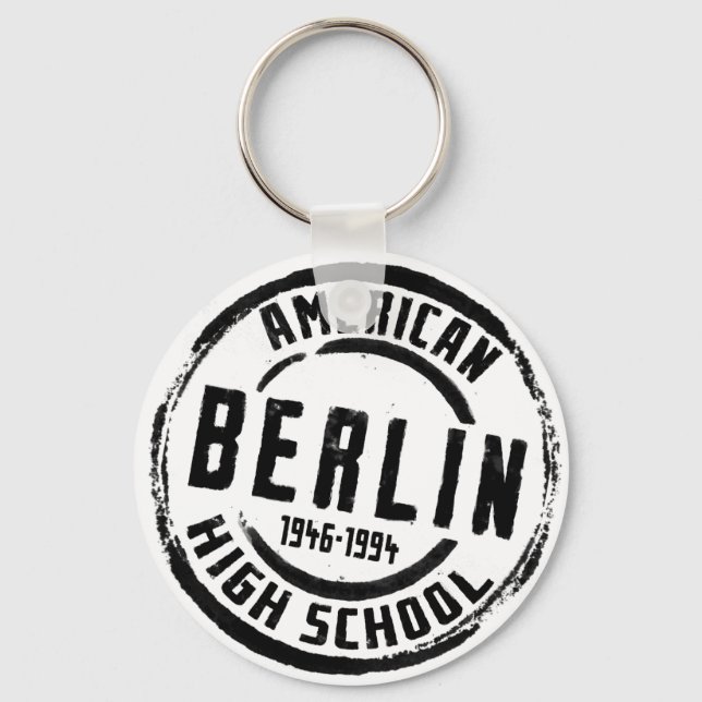 American High School Briefmarke A004 Schlüsselanhänger (Vorderseite)