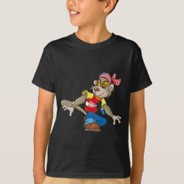 American Hippster Monkey T-Shirt