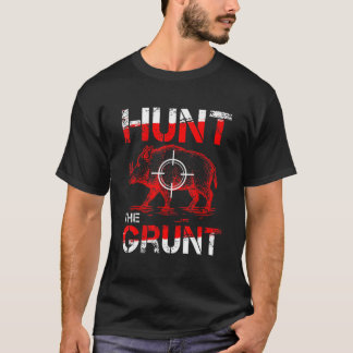 American Hog Hunter für die Jagd auf die Grunt T-Shirt