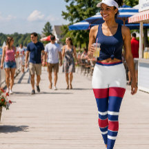 "AMERICAN HOLIDAY" NEUES DESIGN! AKTIVKLEIDUNG