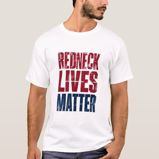 American Holiday Redneck Matter 4. Juli USA T-Shirt (Vorderseite)
