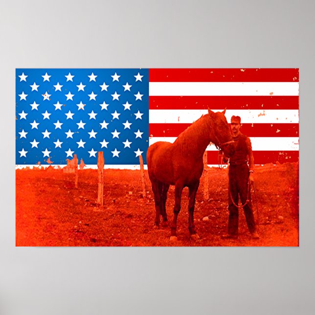 American Horse Poster (Vorne)