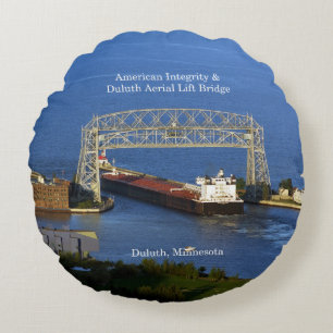 American Integrity Duluth Rundkissen Rundes Kissen