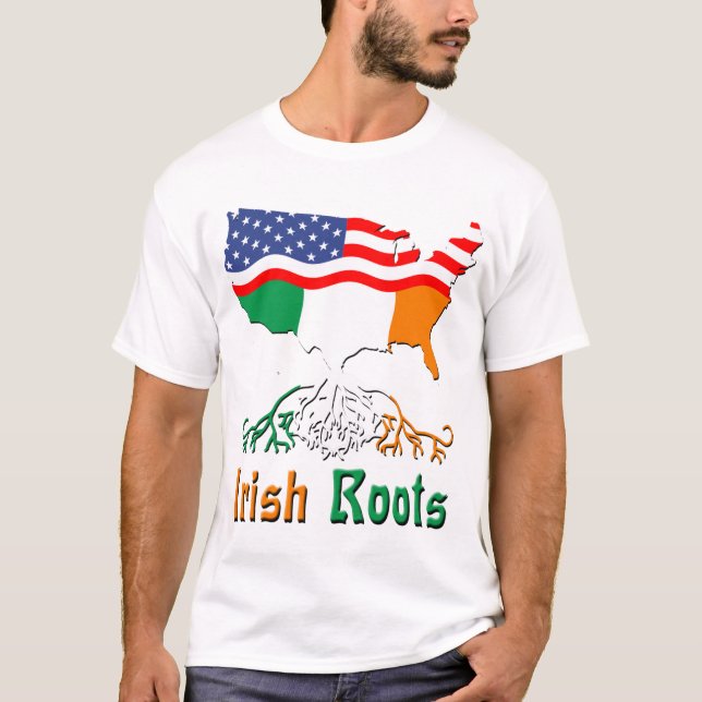 American Irish Roots T Shirt (Vorderseite)