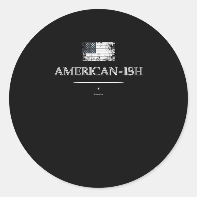 American-ish Sticker (Vorderseite)