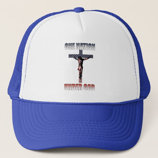 American Jesus Hat Truckerkappe (Vorderseite)