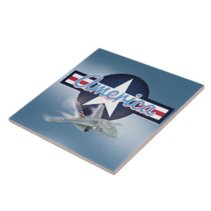 American Jet Fighter Fliese
