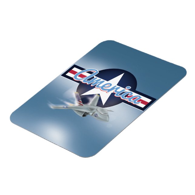 American Jet Fighter Magnet (Linke Seite)