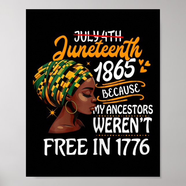 American Juenteth Bl Poster (Vorne)