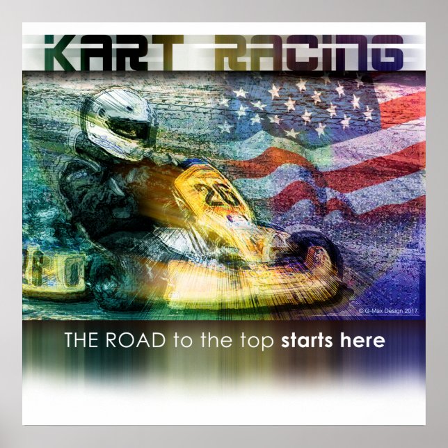 American Karting Poster (Vorne)