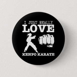 American Kenpo Girl Coach I gerade wirklich Liebe Button