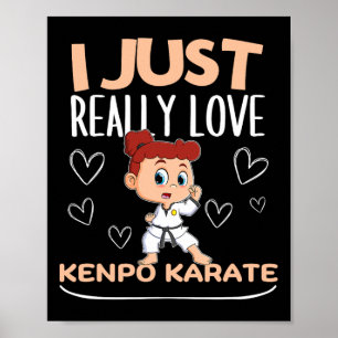 American Kenpo Girl Coach I gerade wirklich Liebe  Poster