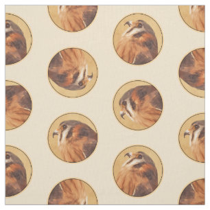 American Kestrel Malerei Original Wild Bird Art Stoff