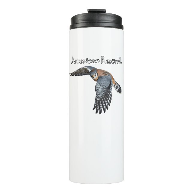 American Kestrel Thermal Tumbler Thermosbecher (Vorderseite)