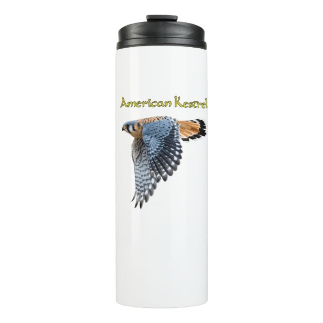 American Kestrel Thermal Tumbler Thermosbecher (Vorderseite)