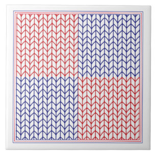 AMERICAN KNIT 6x6 Keramikfliese II