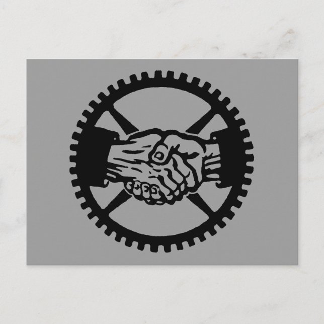 American Labour Party Einladungspostkarte (Vorderseite)