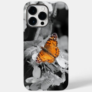 American Lady Butterfly on Blossom Handy Case