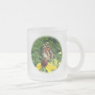 American Lady Butterfly - Vanessa virginiensis Mattglastasse