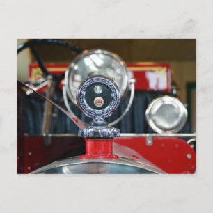 American LaFrance Fire Truck Gas Cap Postkarte