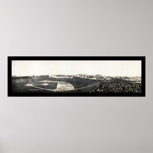 American League Baseball NY Foto 1910 Poster (Vorne)