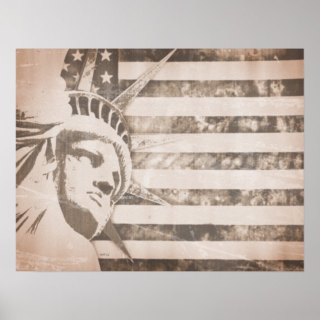 American Liberty Patriot Poster (Vorne)