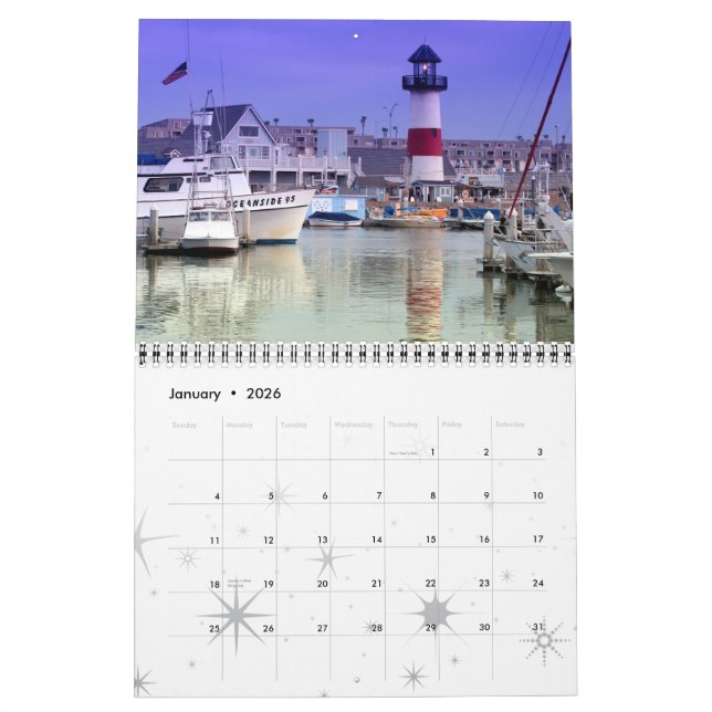 American Lighthouse Calendar by DJ Florek Kalender (Jan 2026)