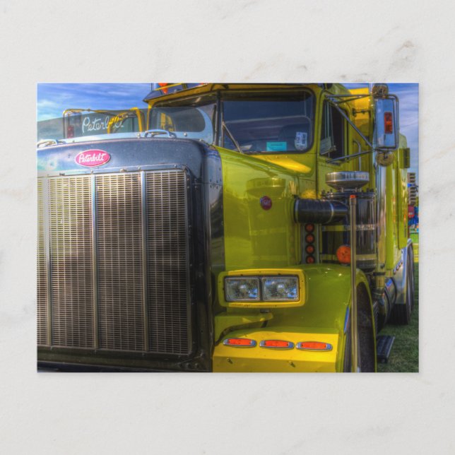 American LKW Postkarte (Vorderseite)