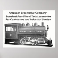 American Locomotive Company 0-4-0 T