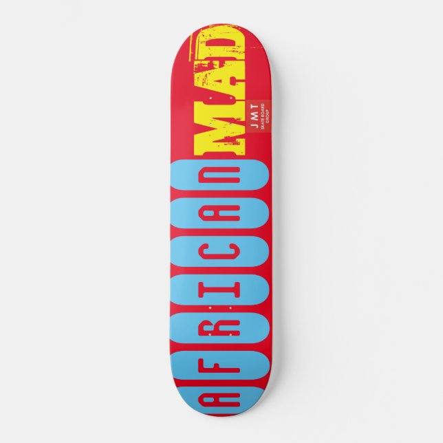 AMERICAN MAD Skateboard (Vorderseite)