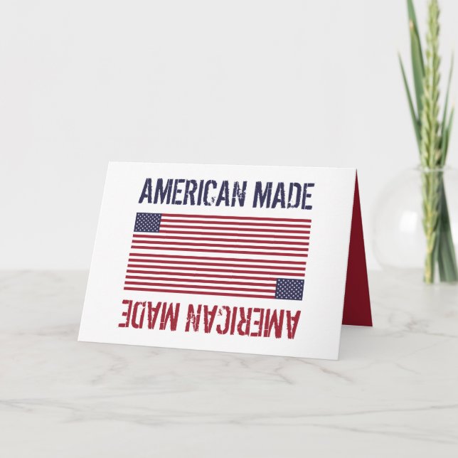 American Made, Flag der Staaten Karte (Vorderseite)