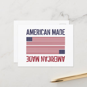 American Made, Flag der Staaten Postkarte