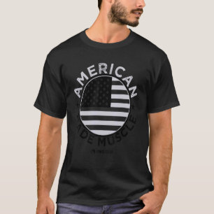 American Made Muscle Usa Flag Patriotic Vintag T-Shirt