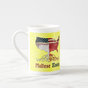 American Maltese Roots Cup Prozellantasse
